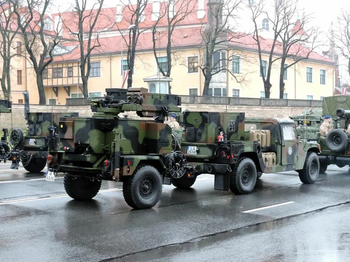 военный парад в прибалтике ржака